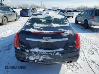 2015 Cadillac CTS Luxury AWD with VIN 1G6AX5SX5F0142864, listed as a Copart auction lot 44492445 with 87,199 mi miles and Salvage Title. Bid and sale history available at DreamBid. Image 6.
