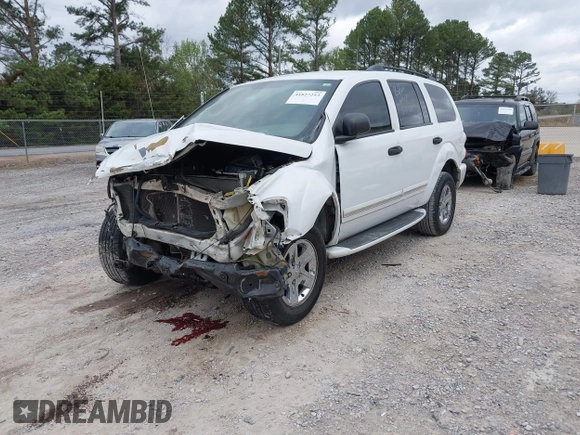 2004 Dodge Durango Limited with VIN 1D4HD58D04F140261, listed as a IAAI auction lot 41827253 with 214,356 mi miles and . Bid and sale history available at DreamBid. Image 2.
