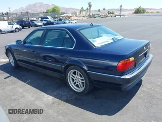 2000 BMW 7 Series 740iL with VIN WBAGH8347YDP07506, listed as a IAAI auction lot 42478767 with Not provided miles and . Bid and sale history available at DreamBid. Image 3.