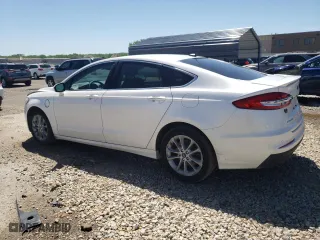 2020 Ford Fusion Plug-In Hybrid Titanium with VIN 3FA6P0SU8LR194762, listed as a Copart auction lot 53125454 with 62,817 mi miles and Salvage Title. Bid and sale history available at carsss.com. Image 2.