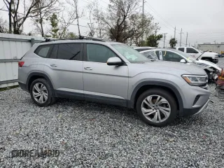 2021 Volkswagen Atlas SE with VIN 1V2JP2CA0MC524266, listed as a Copart auction lot 88960715 with 58,438 mi miles and Non repairable. Bid and sale history available at DreamBid. Image 4.