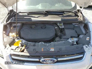 2016 Ford Escape Titanium with VIN 1FMCU9J98GUC00707, listed as a Copart auction lot 54197425 with 95,568 mi miles and Salvage Title. Bid and sale history available at DreamBid. Image 12.