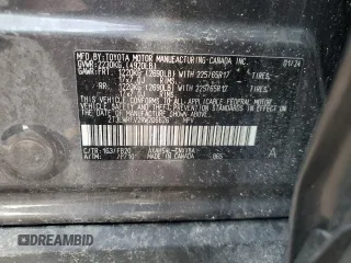 2024 Toyota RAV4 Hybrid LE with VIN 2T3LWRFV2RW206626, listed as a Copart auction lot 58378155 with 11,090 mi miles and Clean title. Bid and sale history available at DreamBid. Image 14.