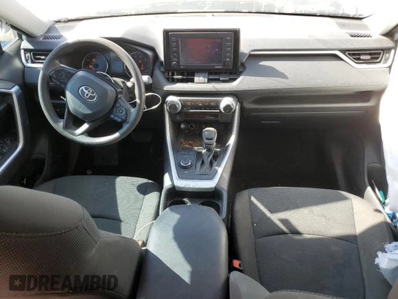2021 Toyota RAV4 Hybrid LE with VIN 4T3LWRFVXMU044589, listed as a Copart auction lot 62431265 with 52,243 mi miles and Salvage title. Bid and sale history available at DreamBid. Image 8.