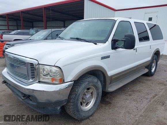 2000 Ford Excursion Limited с VIN 1FMNU42S6YEC01279, выставлен на аукционе IAAI как лот 42320864 с пробегом 118 764 миль миль и . История ставок и продаж доступна на DreamBid. Изображение 2.