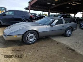 1986 Chevrolet Corvette with VIN 1G1YY0789G5105312, listed as a Copart auction lot 45796225 with 77,981 mi miles and Clean Title. Bid and sale history available at carsss.com. Image 1.