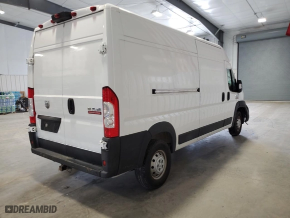 2021 Ram ProMaster Cargo Van with VIN 3C6LRVDGXME548048, listed as a Copart auction lot 86271764 with 66,180 mi miles and Salvage Title. Bid and sale history available at carsss.com. Image 3.
