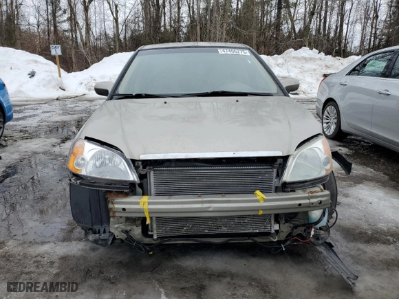 2003 Honda Civic LX with VIN 2HGES16683H923295, listed as a Copart auction lot 47406275 with 154,327 mi miles and Clean Title. Bid and sale history available at carsss.com. Image 5.