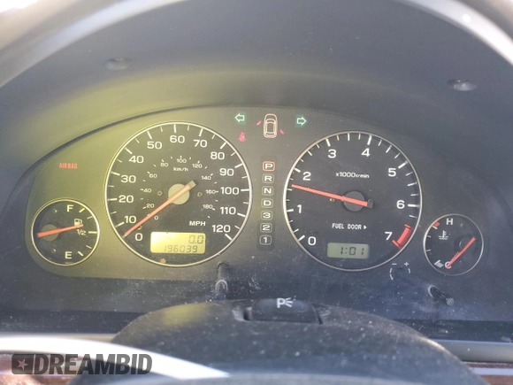 2004 Subaru Legacy Outback 35th Anniversary with VIN 4S3BH815447636072, listed as a Copart auction lot 79913424 with 196,039 mi miles and Salvage title. Bid and sale history available at DreamBid. Image 9.