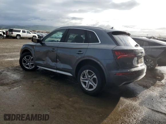 2018 Audi Q5 Premium Plus with VIN WA1BNAFY7J2227246, listed as a Copart auction lot 51261745 with 35,376 mi miles and Salvage Title. Bid and sale history available at carsss.com. Image 2.
