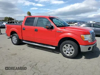 2012 Ford F-150 XL with VIN 1FTEW1CM9CKD48025, listed as a Copart auction lot 50922245 with 143,337 mi miles and Salvage Title. Bid and sale history available at carsss.com. Image 4.
