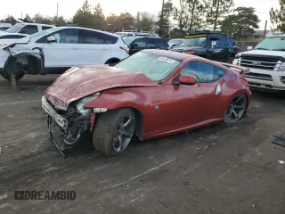 2013 Nissan 370Z Touring z VIN JN1AZ4EH3DM880032, wystawiony jako Copart lot #80439214 z przebiegiem 34 594 mil mil oraz Szkoda całkowita • Salvage title. Historia ofert i sprzedaży dostępna na DreamBid. Obrazek 1.