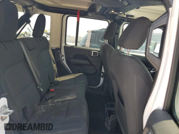2021 Jeep Wrangler Unlimited Sahara с VIN 1C4HJXEG2MW862783, выставлен на аукционе Copart как лот 65708314 с пробегом 34 302 миль миль и На запчасти • Non repairable. История ставок и продаж доступна на DreamBid. Изображение 11.