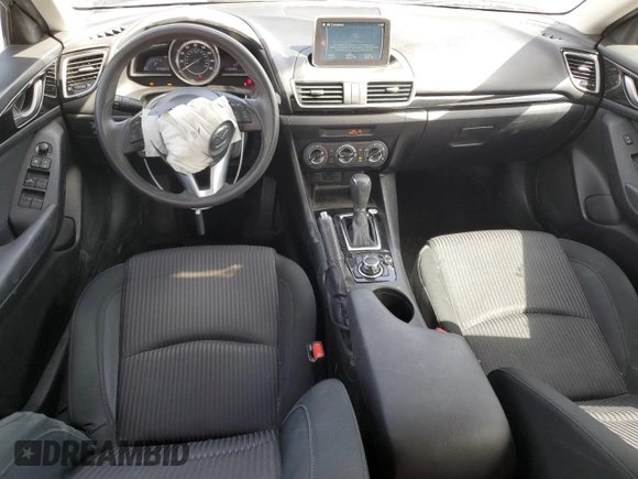 2016 Mazda 3 i Sport with VIN 3MZBM1K73GM281213, listed as a Copart auction lot 49152465 with 94,492 mi miles and Salvage Title. Bid and sale history available at DreamBid. Image 8.