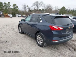 2018 Chevrolet Equinox LT with VIN 3GNAXJEV3JS535223, listed as a IAAI auction lot 41732248 with 130,761 mi miles and . Bid and sale history available at DreamBid. Image 3.
