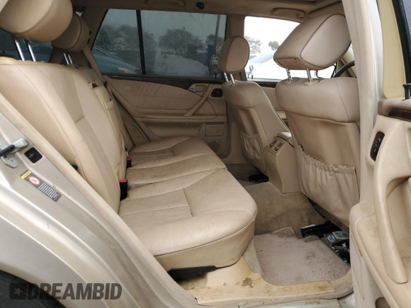 2001 Mercedes-Benz E-Class with VIN WDBJH65J71B230219, listed as a Copart auction lot 44334175 with 147,331 mi miles and Salvage Title. Bid and sale history available at carsss.com. Image 11.