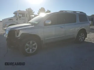 2008 Nissan Armada SE z VIN 5N1BA08D08N604025, wystawiony jako Copart lot #51159155 z przebiegiem 187 493 mil mil oraz Szkoda całkowita • Salvage title. Historia ofert i sprzedaży dostępna na DreamBid. Obrazek 1.