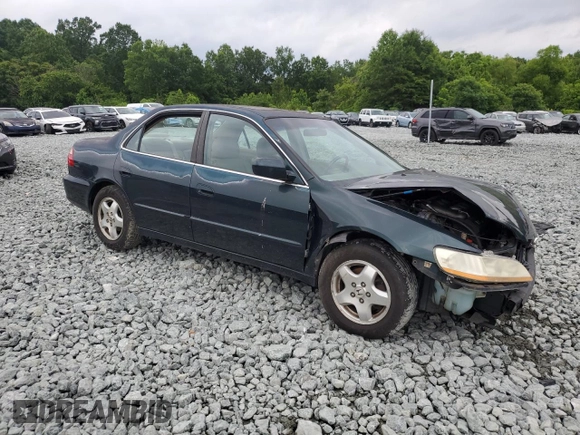 2000 Honda Accord EX z VIN 1HGCG1659YA073599, wystawiony jako Copart lot #58899565 z przebiegiem 389 828 mil mil oraz Szkoda całkowita • Salvage title. Historia ofert i sprzedaży dostępna na DreamBid. Obrazek 4.