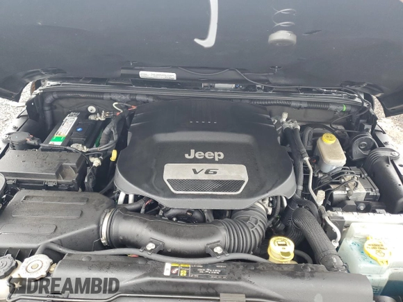 2018 Jeep Wrangler JK Unlimited Sahara with VIN 1C4HJWEG9JL927443, listed as a Copart auction lot 44987485 with 71,252 mi miles and Salvage Title. Bid and sale history available at carsss.com. Image 12.