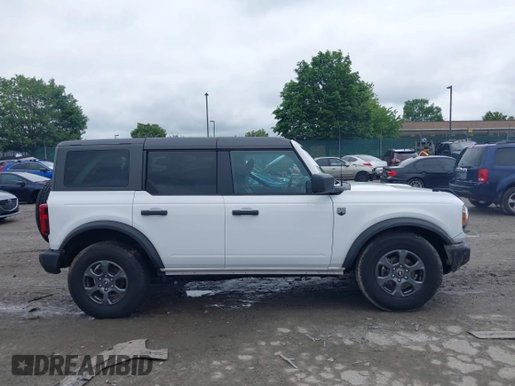 2024 Ford Bronco Big Bend with VIN 1FMDE7BH6RLB22321, listed as a IAAI auction lot 42355352 with 7,448 mi miles and . Bid and sale history available at DreamBid. Image 14.