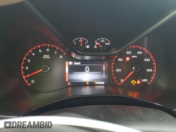 2016 GMC Canyon 2WD SLE z VIN 1GTG5CE34G1375253, wystawiony jako Copart lot #44617805 z przebiegiem 160 980 mil mil oraz Szkody całkowita. Historia ofert i sprzedaży dostępna na DreamBid. Obrazek 9.