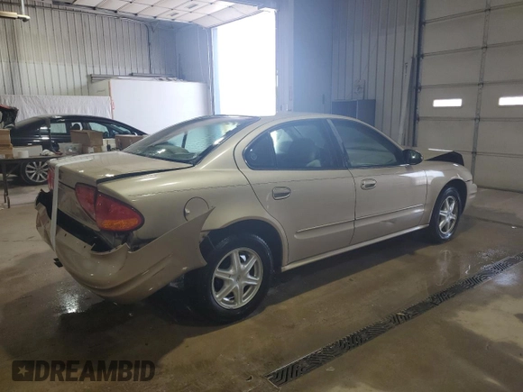2004 Oldsmobile Alero GL1 with VIN 1G3NL52E84C101004, listed as a Copart auction lot 53125845 with 116,552 mi miles and Salvage Title. Bid and sale history available at DreamBid. Image 3.