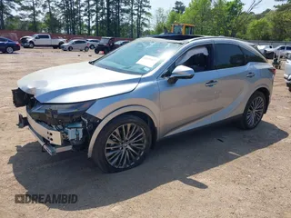 2024 Lexus RX 350 z VIN 2T2BAMBA9RC031068, wystawiony jako IAAI lot #41899128 z przebiegiem 17 583 mil mil oraz . Historia ofert i sprzedaży dostępna na DreamBid. Obrazek 2.