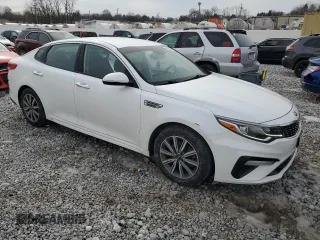 2019 Kia Optima LX with VIN 5XXGT4L35KG370428, listed as a Copart auction lot 46633935 with 39,323 mi miles and Salvage Title. Bid and sale history available at carsss.com. Image 4.