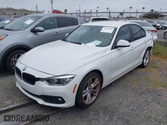 2017 BMW 3 Series 320i with VIN WBA8E1G33HNU17182, listed as a IAAI auction lot 41906604 with 59,166 mi miles. Bid and sale history available at carsss.com. Image 18.