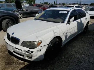 2008 BMW 7 Series 750Li z VIN WBAHN83548DT77460, wystawiony jako Copart lot #66381315 z przebiegiem 167 509 mil mil oraz Czysty tytuł • Clean title. Historia ofert i sprzedaży dostępna na DreamBid. Obrazek 1.