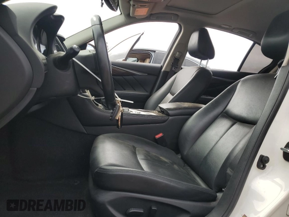 2019 Infiniti Q50 Luxe with VIN JN1EV7AP6KM516986, listed as a Copart auction lot 53080575 with Not provided miles and Salvage title. Bid and sale history available at DreamBid. Image 7.