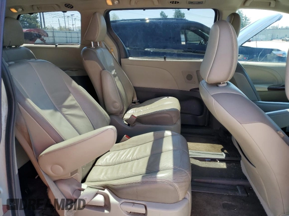 2012 Toyota Sienna XLE with VIN 5TDDK3DC6CS045186, listed as a Copart auction lot 51978615 with 192,105 mi miles and Clean Title. Bid and sale history available at carsss.com. Image 11.