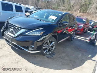 2023 Nissan Murano Platinum with VIN 5N1AZ2DS4PC102990, listed as a IAAI auction lot 41744044 with 18,007 mi miles. Bid and sale history available at carsss.com. Image 17.