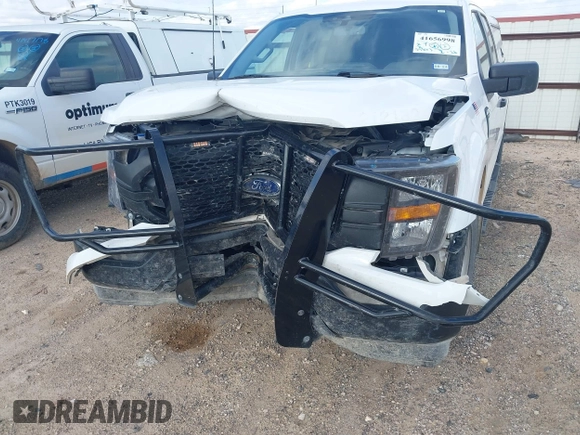 2023 Ford F-150 XL with VIN 1FTFW1E54PKD38809, listed as a IAAI auction lot 41656998 with 29,343 mi miles. Bid and sale history available at carsss.com. Image 6.
