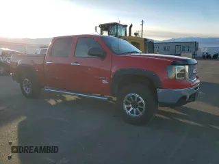 2010 GMC Sierra 1500 with VIN 3GTXKVE21AG256015, listed as a Copart auction lot 81150644 with 209,411 mi miles and Salvage Title. Bid and sale history available at DreamBid. Image 4.