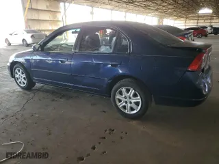2002 Honda Civic EX with VIN 1HGES26722L043922, listed as a Copart auction lot 44972435 with 489,069 mi miles and Salvage Title. Bid and sale history available at carsss.com. Image 2.