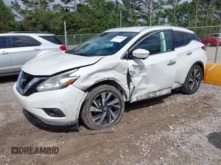 2015 Nissan Murano Platinum z VIN 5N1AZ2MG5FN204541, wystawiony jako IAAI lot #42225020 z przebiegiem 145 900 mil mil oraz . Historia ofert i sprzedaży dostępna na DreamBid. Obrazek 2.