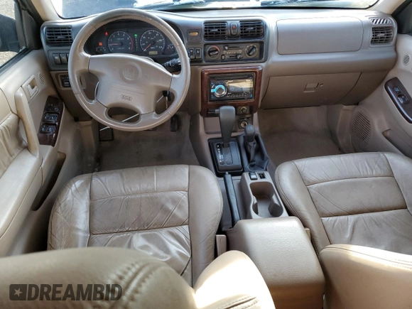 2001 Honda Passport LX z VIN 4S6DM58W014404165, wystawiony jako Copart lot #81636614 z przebiegiem 157 744 mil mil oraz Czysty tytuł • Clean title. Historia ofert i sprzedaży dostępna na DreamBid. Obrazek 8.