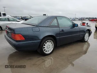1998 Mercedes-Benz SL-Class with VIN WDBFA67F3WF156980, listed as a Copart auction lot 44748135 with 0 mi miles and Clean Title. Bid and sale history available at carsss.com. Image 3.
