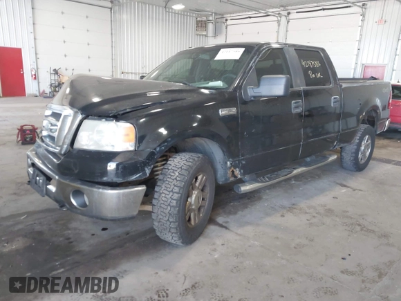 2007 Ford F-150 XLT with VIN 1FTPW14V77FB42202, listed as a IAAI auction lot 42147586 with 140,714 mi miles and . Bid and sale history available at DreamBid. Image 2.