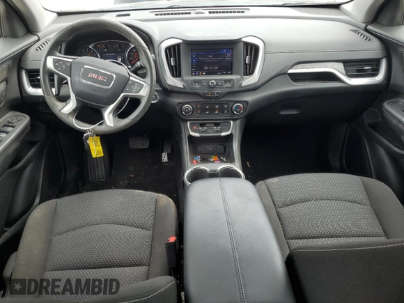 2023 GMC Terrain SLE with VIN 3GKALMEGXPL242109, listed as a Copart auction lot 56717785 with 17,982 mi miles and Clean Title. Bid and sale history available at DreamBid. Image 8.