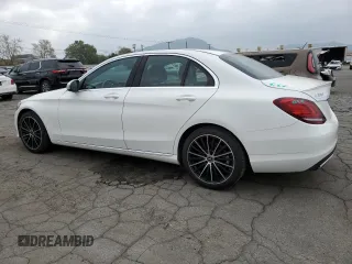 2019 Mercedes-Benz C 300 with VIN WDDWF8DBXKR458622, listed as a Copart auction lot 49896715 with 77,711 mi miles and Salvage Title. Bid and sale history available at DreamBid. Image 2.
