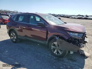 2017 Honda CR-V LX with VIN 7FARW5H3XHE006133, listed as a Copart auction lot 50192775 with 95,453 mi miles and Salvage Title. Bid and sale history available at carsss.com. Image 4.