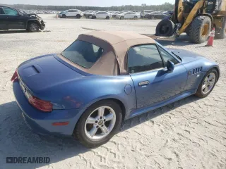 2001 BMW Z3 2.5i with VIN WBACN33401LM00667, listed as a Copart auction lot 75389764 with 0 mi miles and Clean Title. Bid and sale history available at carsss.com. Image 3.