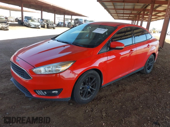 2017 Ford Focus SE with VIN 1FADP3F25HL285849, listed as a IAAI auction lot 41709240 with 90,652 mi miles. Bid and sale history available at carsss.com. Image 17.