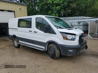 2023 Ford Transit Cargo with VIN 1FTBR1Y84PKB68141, listed as a Copart auction lot 55844785 with 14,272 mi miles and Clean Title. Bid and sale history available at DreamBid. Image 4.
