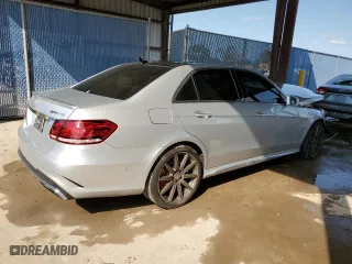 2015 Mercedes-Benz E-Class E 63 AMG S-Model with VIN WDDHF7GB6FB098391, listed as a Copart auction lot 46196283 with 90,787 mi miles. Bid and sale history available at carsss.com. Image 3.