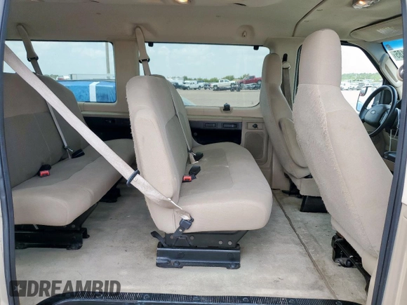 2012 Ford Econoline Passenger XL with VIN 1FBNE3BL3CDA28540, listed as a Copart auction lot 59756185 with 139,130 mi miles and Clean title. Bid and sale history available at DreamBid. Image 11.