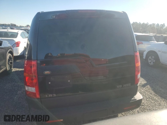 2008 Land Rover LR3 HSE with VIN SALAG25418A490180, listed as a Copart auction lot 87168534 with Not provided miles and Non repairable. Bid and sale history available at DreamBid. Image 6.