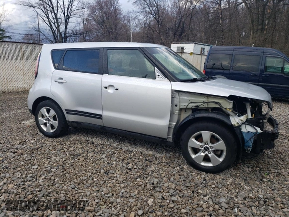 2018 Kia Soul with VIN KNDJN2A29J7549187, listed as a Copart auction lot 49444625 with 69,631 mi miles and Salvage Title. Bid and sale history available at DreamBid. Image 4.
